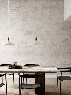 Nori 39 Pendelleuchte, weiß